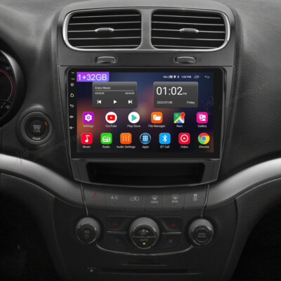9'' Android 13 Car Stereo Radio GPS Navi BT WIFI RDS For Dodge Journey 2012-2020