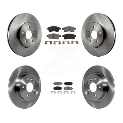 [Front+Rear] Brake Rotor & Ceramic Pad Kit For Chevrolet Buick Encore Trax Sonic