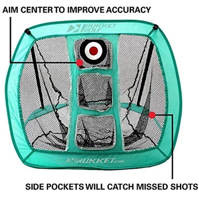 Hitting Nets Rukket Pop Up Golf Chipping Outdoor/Indoor Golfing Target Backyard