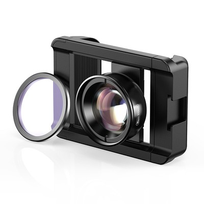 APEXEL Mobile Phone 100mm Macro Lens 10X + CPL Filter Kit with Storage Box K3R5