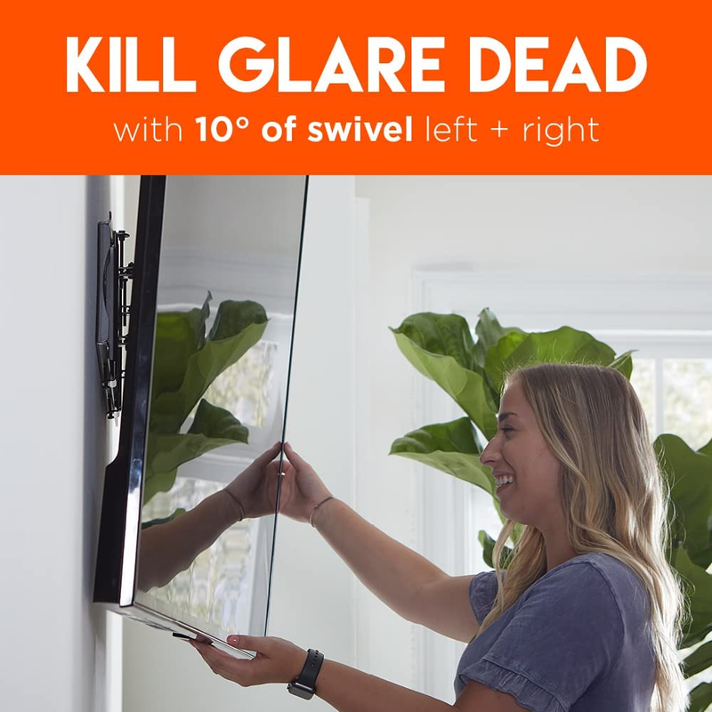 Advanced Tilt TV Wall Mount - Extends to Enable Maximum Tilt Range on Large Tvs