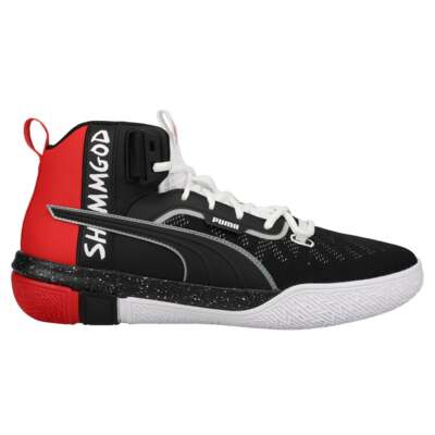 

Мужские черные кроссовки Puma Legacy Shammgod Basketball Спортивная обувь 194275-01, Черный, Puma Legacy Shammgod Basketball