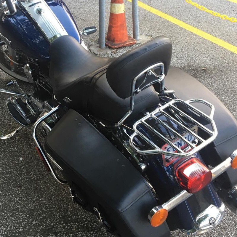 Detachable 2 Up Luggage Rack Fit For Harley Touring Road King - View #6