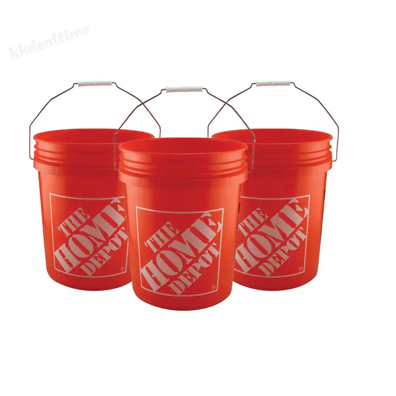 All Purpose Plastic Buckets Homer Pails Paint Utility Job All 3 Set Pck
