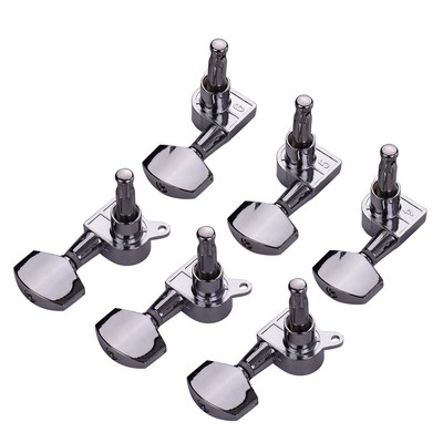 6R/pcs Guitar String Tuning Pegs Locking Tuners Keys Machine Heads Guitar O2Z3