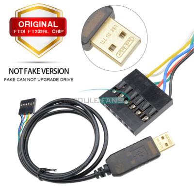 FT232RL USB to TTL FTDI RS232 Original Serial Adapter 6PIN Cable F/ Raspberry Pi