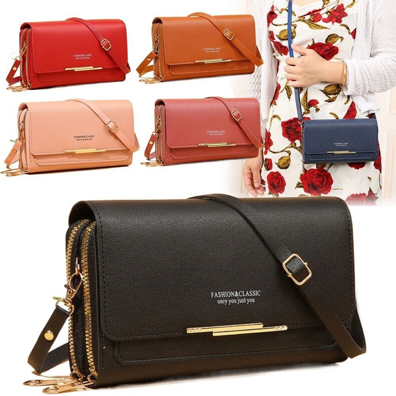 Wallet Women Shoulder Bags PU Leather Messenger bag Ladies H