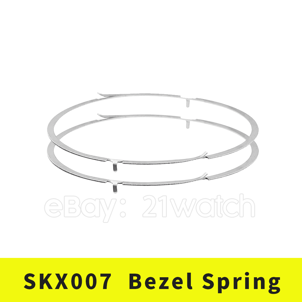 SKX007 Watch Bezel Click Spring 120 Clicks Unidirectional Original Bezel Spring
