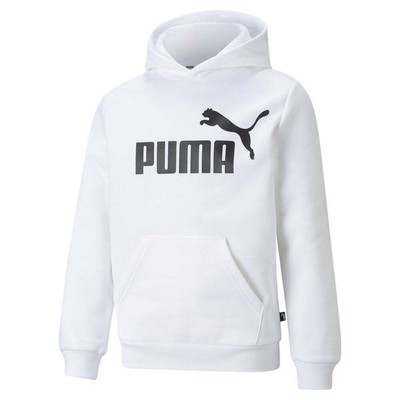 

Пуловер с капюшоном и логотипом Puma Ess, молодежная повседневная верхняя одежда для мальчиков, размер  58696502, Белый
