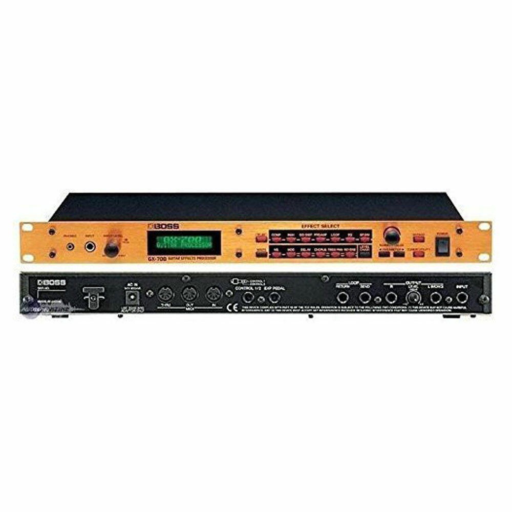 ギター Boss GX-700 Boss GX-700 Guitar Effects Processor - YouTube