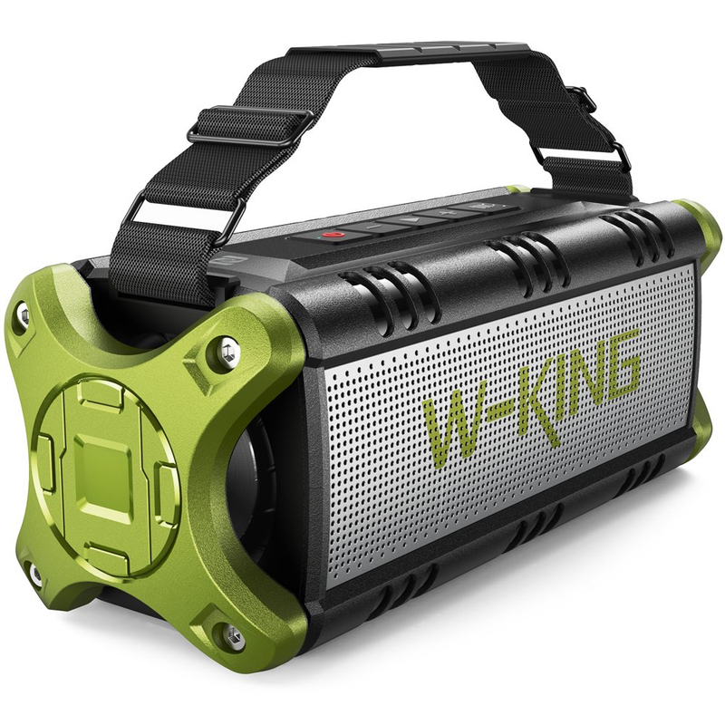 W-King Boombox Portable Wireless Waterproof Bluetooth Speaker Super Loud-CHOOSE