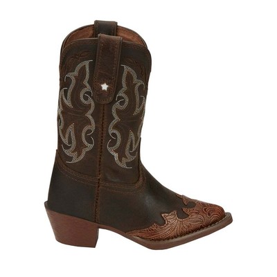 Tony Lama Tan Savannah Snip Toe Cowboy Youth Boys Размер 4 D Western Cowboy Boots