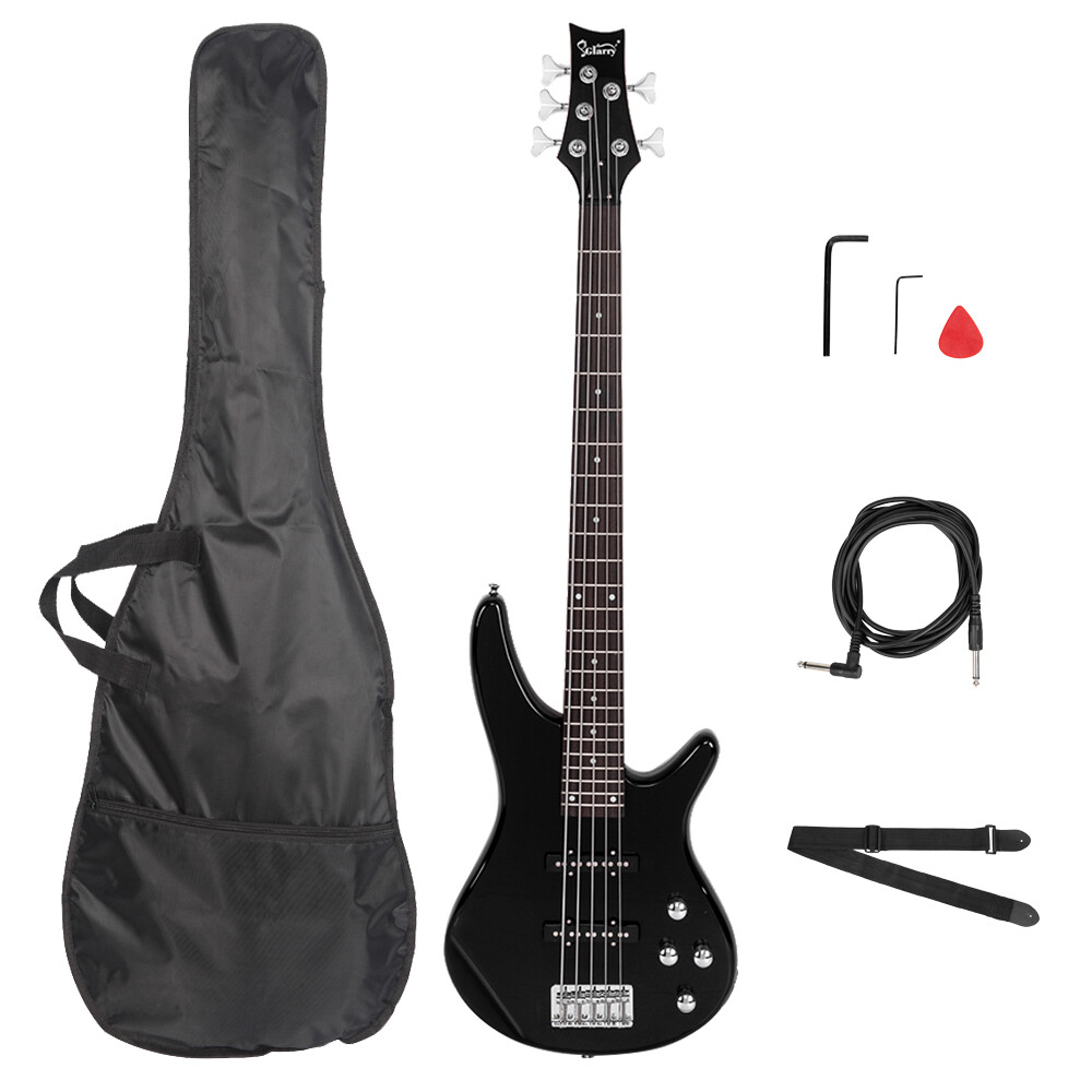 Glarry GIB Electric 5 String Bass Guitar Full Size with