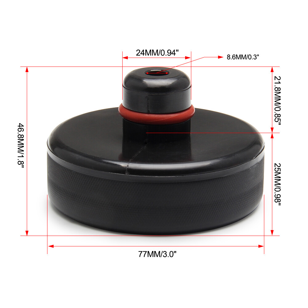 4X For Tesla Model 3 X S Y Rubber Jack Pad Support Chassis Heavy Duty Storage