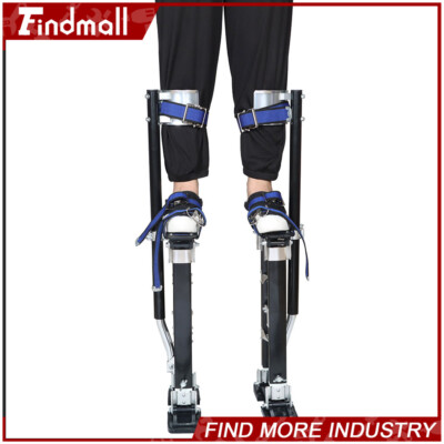 Findmall 15''-23'' Adjustable Drywall Stilts For Painters Walking Finishing Black