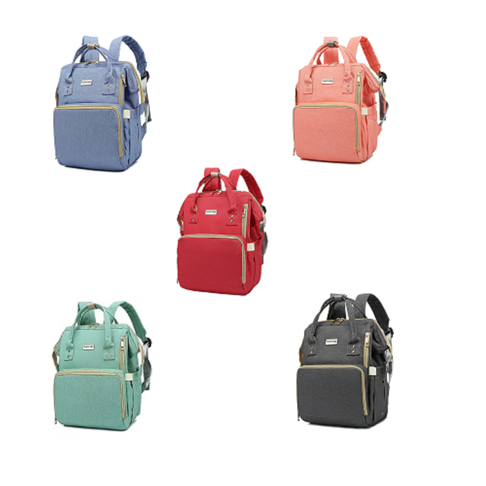 Zaino Mamma Multifunzione Neonati, per Pappe e Cambio Pannolino