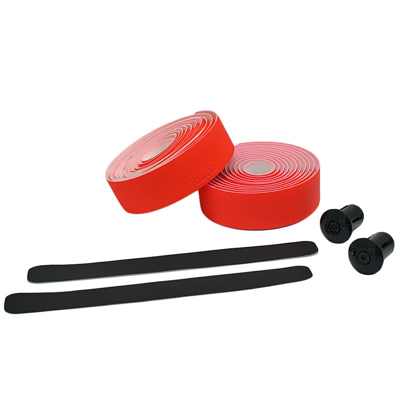 Fabric Knurl Road Bike Bar Tape , Red