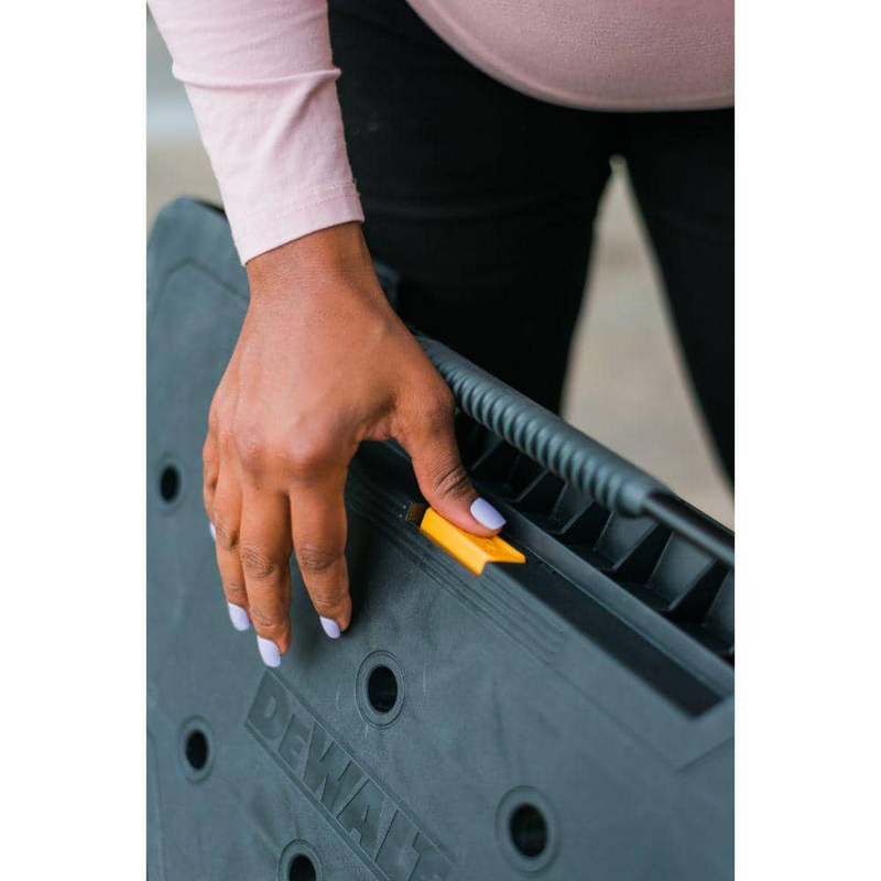 Durable Multi-Purpose  Folding Portable Workbench 33 In. Lightweight Work Space