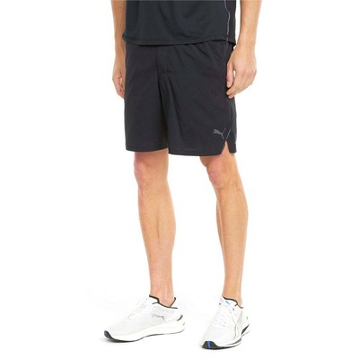 

Puma Run 7-дюймовые тканые шорты для бега, мужские повседневные спортивные штаны размера  520852, Черный, Puma Run 7 Inch Woven Running Shorts