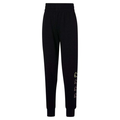 

Черные повседневные штаны Puma Rebel Pack JoggerYouth Girls 857230-01, Черный, Puma Rebel Pack JoggerYouth