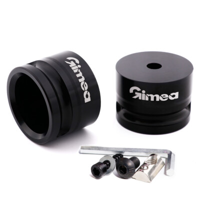 2X Black Steering Wheel Wall Mount Kit for Moza/Simagic/NRG/D1 Quick Release Hub