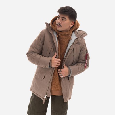 Alpha Industries N3B Expedition Parka Men бежевый