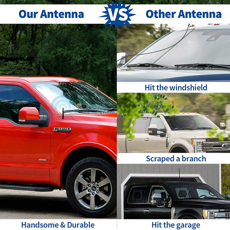 Car Truck Stereo Antenna Heavy Duty Vehicle Pickup Trucks Antennas Replacement