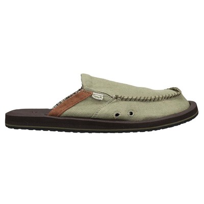 

Sanuk You Got My Back St Hemp Slip On Mule Мужские зеленые кроссовки Повседневная обувь 1127, Зеленый, Sanuk You Got My Back St Hemp Slip On Mule