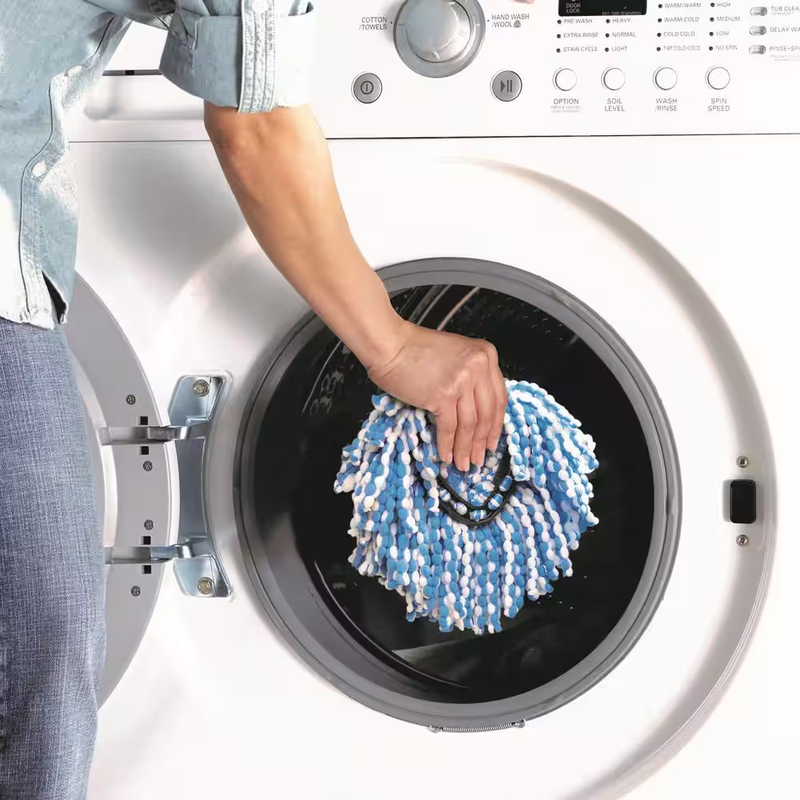 O-Cedar Easywring Rinseclean Microfiber Spin Mop & Bucket Floor Cleaning System,