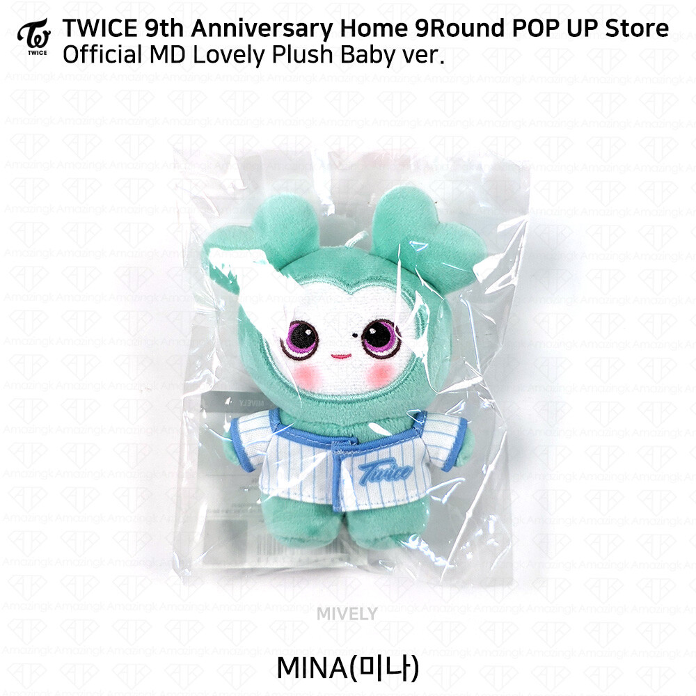 TWICE HOME9ROUND ペンミ popup 9個セット ぬいぐるみ TWICE 9th Anniversary Home9Round Pop Up Store MD Poster