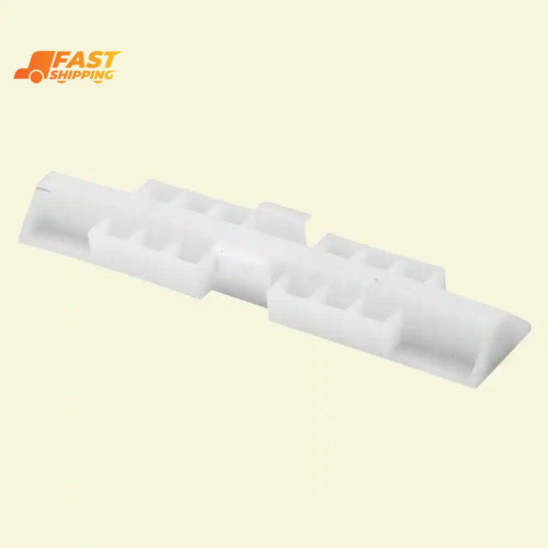 7/8 In., White Nylon, Top Mount Bi-Fold Door Slide Guide, Ac