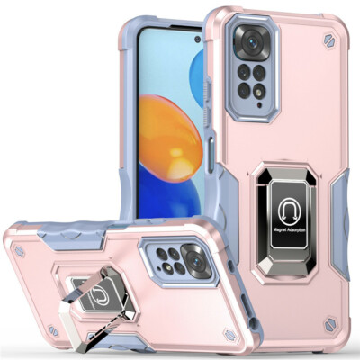 For Xiaomi 13 12 Pro 12X Shockproof Magnetic Stand Armor Case + Screen Protector