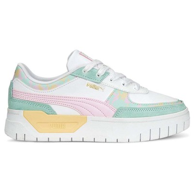 Puma Cali Dream Camo Platform Женские белые кроссовки Повседневная обувь 38987302