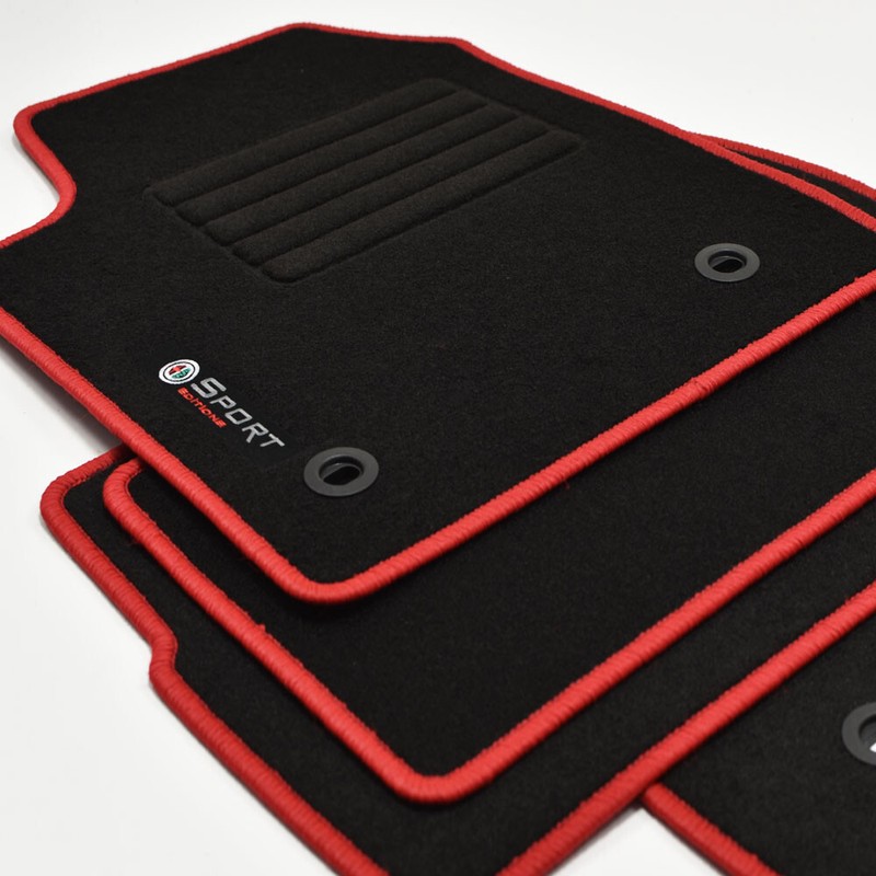 Velours FuÃMatten Edition FÃ¼R Alfa Romeo Giulietta 940 Ab Bj.05/2010 - 2013 Rot