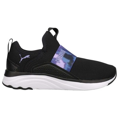 

Женские черные кроссовки Puma Softride Sophia Slip On Повседневная обувь 376764-01, Черный, Puma Softride Sophia Slip On