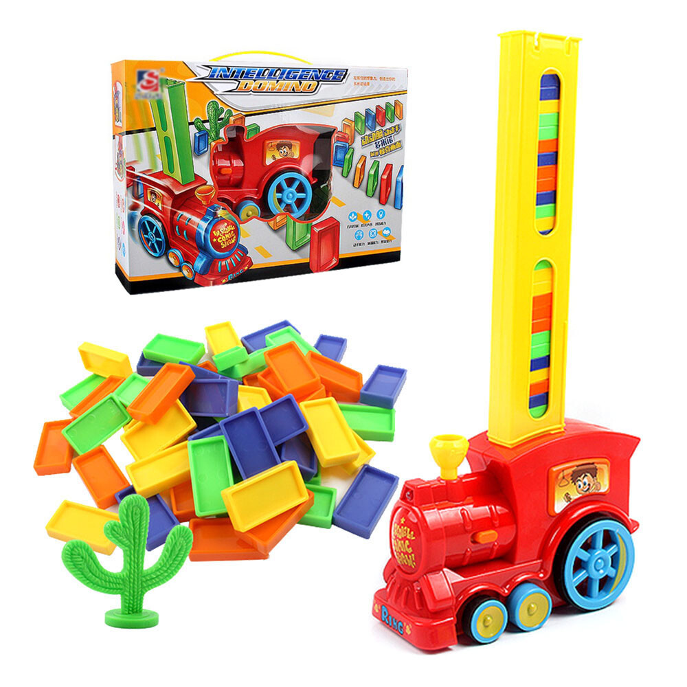 Intelligence Domino Trenino Elettrico Gioco Giocattolo Bambini bal
