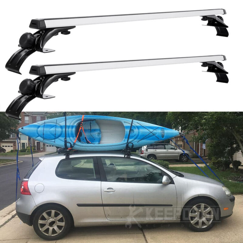 Cross Bar Aluminum Cargo Carrier Luggage For Vw Volkswagen Rabbit