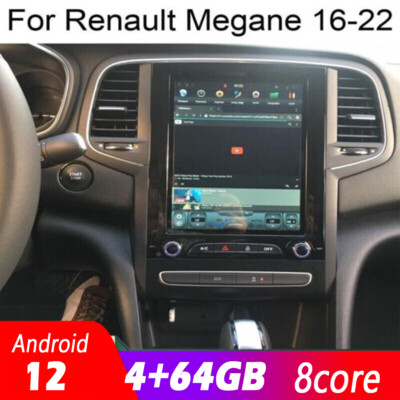 10.4'' Touchscreen radio Android GPS Navigation For Renault Megane 4 Koleos 16~22