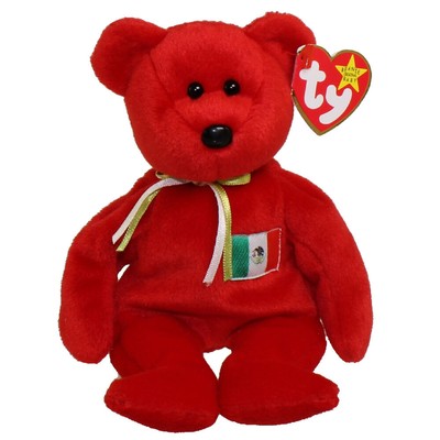 TY Beanie Baby - OSITO the Mexician Bear (USA Exclusive) (8.5 inch) - MWMTs