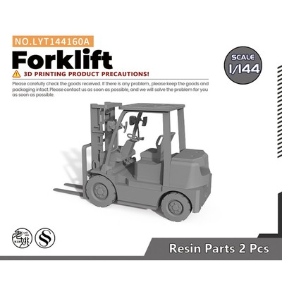 Yao's Studio LYT144160A 1/144 Forklift  Model Railroads Display