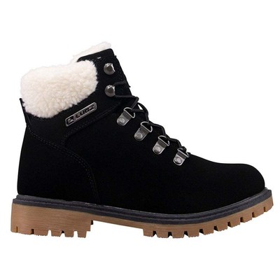 

Lugz Grotto Fleece Lace Up Womens Black Casual Boots WGROTFD-0031, Черный, Lugz Grotto Fleece Lace Up