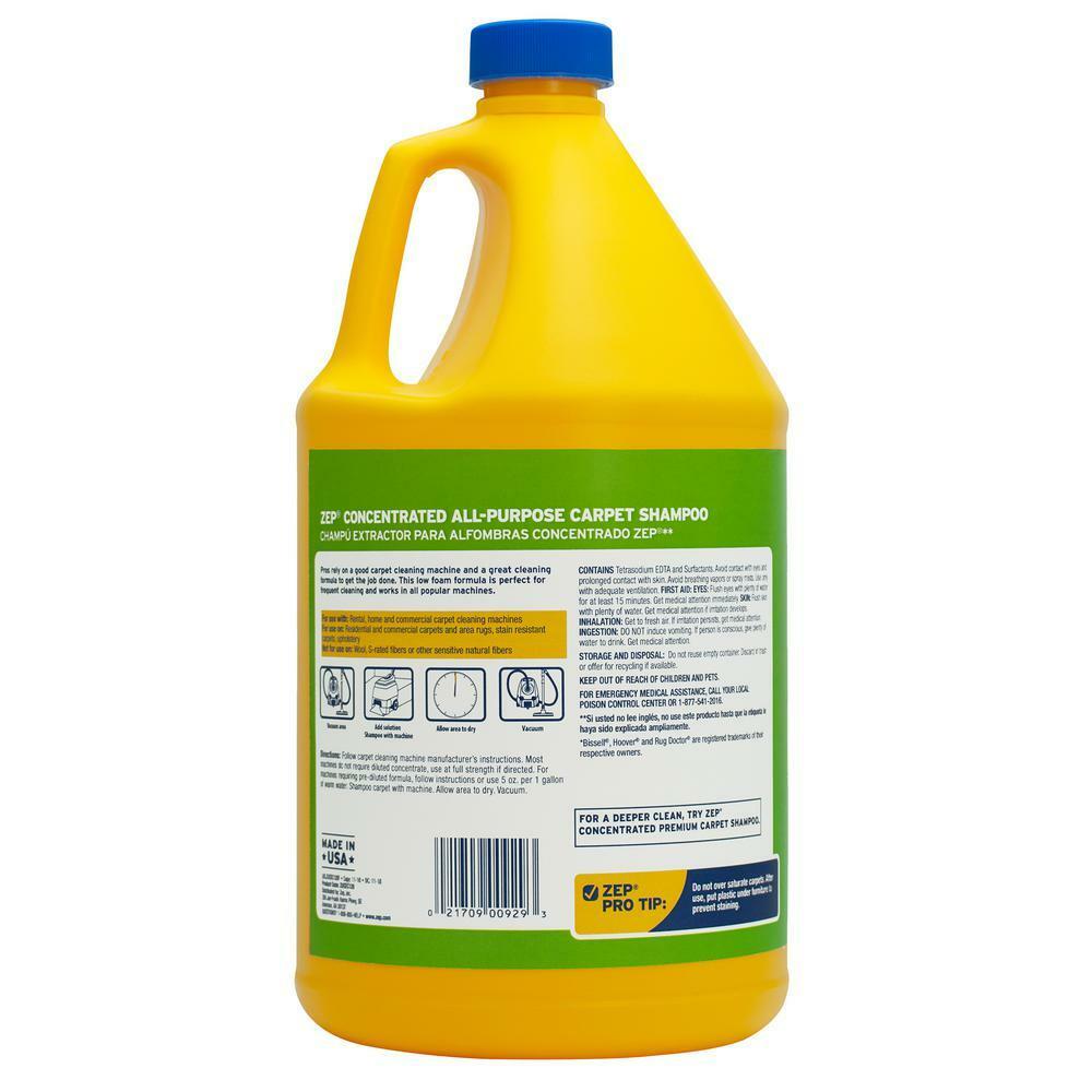 Carpet Shampoo 1 Gallon All-Purpose Liquid Steam Cleaner Floor Cleaning Products