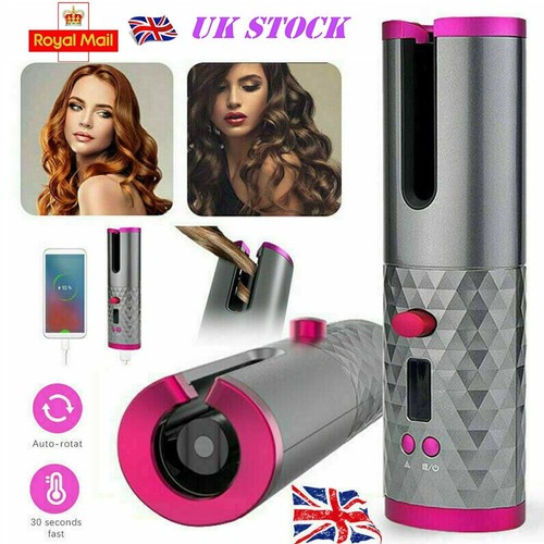 world's first wireless automatic curling iron