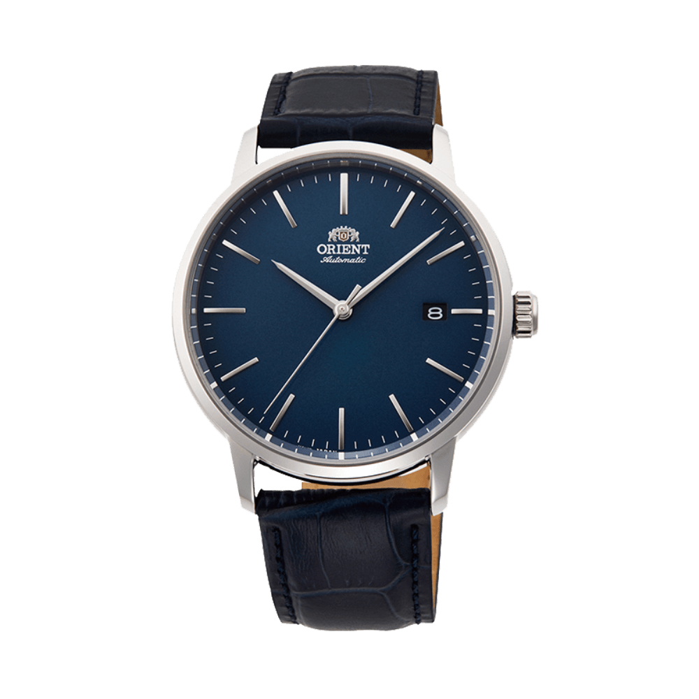 Pre-owned Orient Maestro Automatic Watch Blue Dial Basic Date Ac0e04l Made In Japan