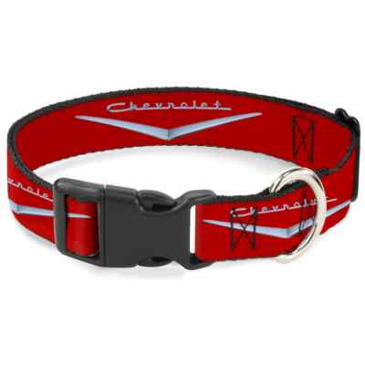 Cat or Dog Collar Clip Licensed Chevrolet Chevy V Emblem WCH041