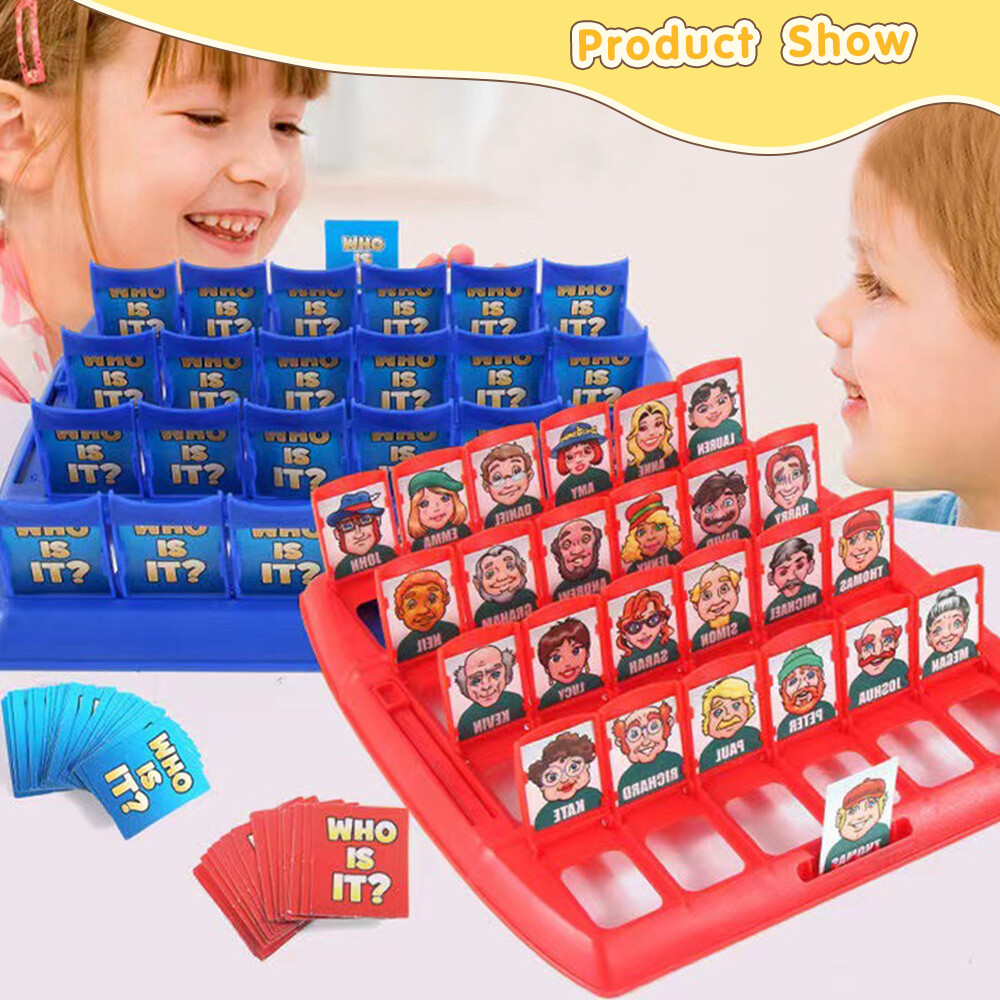 Who is It Family Board Game Guessing Game Kids Children Party Funny Toy Gift Oz - Picture 9 of 10
