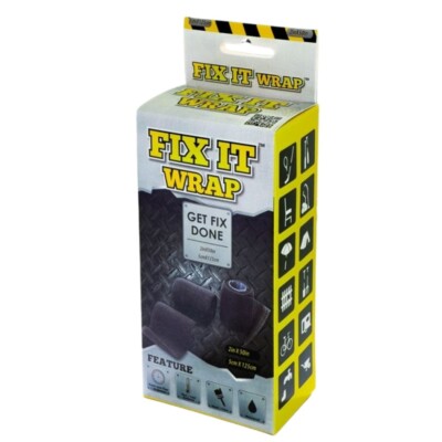 Fix It Exhaust Heat Tape | Fiber Weld Fix | Fiberglass Repair |2 Inch 2PACK|
