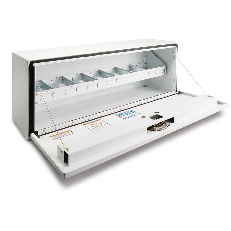 2003 Tool Tray, 41-1/2 In. L, Steel, White