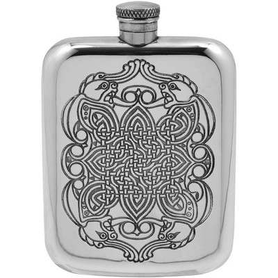 Celtic  Dragon Design Premium Flask