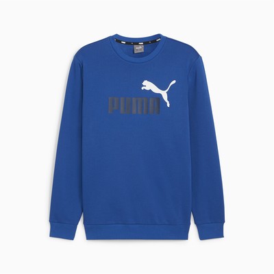 Puma Essentials TwoTone  Logo Crew Neck Sweatshirt Mens Size S   58676221